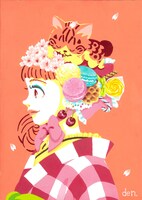 イシデ電による展示作品のサンプル