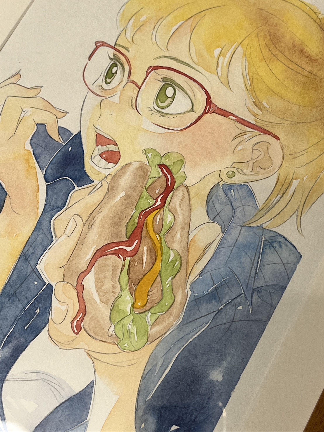 志村貴子による展示作品のサンプル