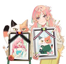 有永イネの新連載「神さまエンドロール」カラーイラスト