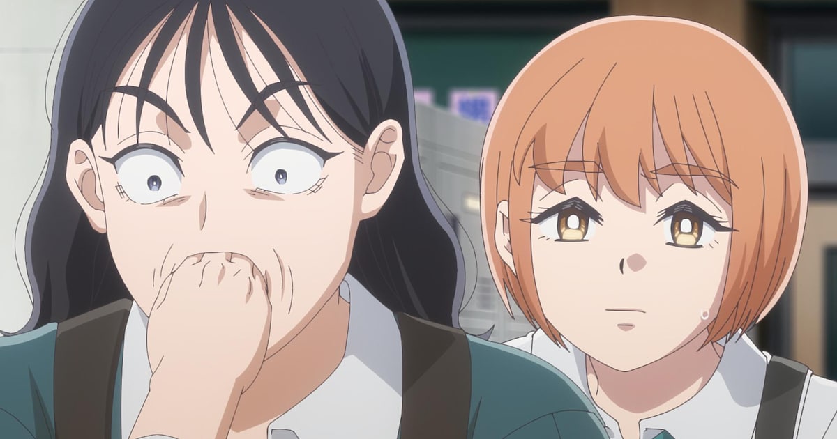 アニメ「霧尾ファンクラブ」第1話「拝啓、霧くん」の先行カットが解禁、教室に霧尾くんの学ランが映し出される