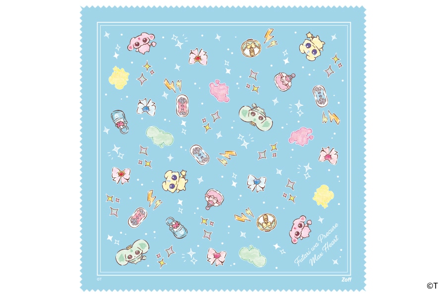 モチーフ総柄大判メガネ拭き