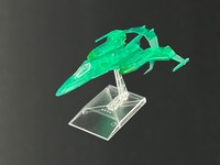 「ヤマトよ永遠に REBEL3199」6巻Blu-ray（通常盤）の初回限定特典「メカコレクション[試製空間戦闘攻撃機 コスモパイソン クリアブルーグリーン]」