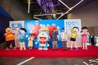 「100％ドラえもん＆フレンズ in 東京」オープニングセレモニーの様子