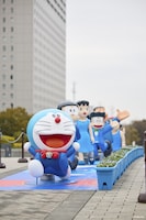屋外エリアの「100%ドラえもんパーク」