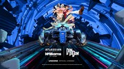 TVアニメ「ダンダダン」とアトラシアン ウィリアムズ F1チームのコラボレーションビジュアル