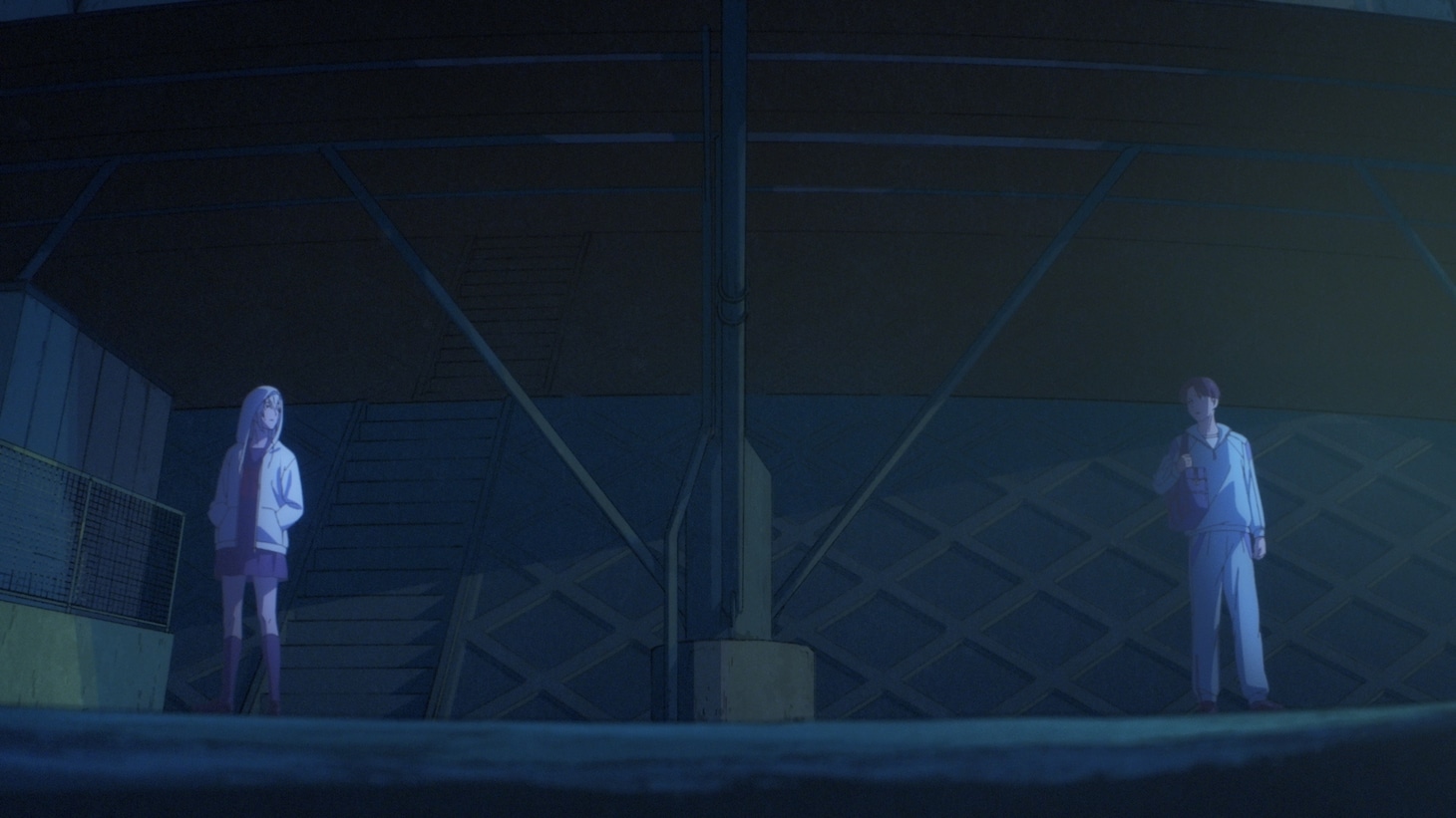 TVアニメ「左ききのエレン」第1話「横浜のバスキア」より