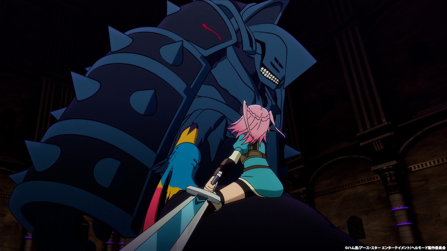 TVアニメ「ヘルモード ～やり込み好きのゲーマーは廃設定の異世界で無双する～」2nd SeasonのティザーPVより