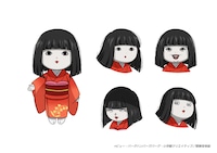 呪いの人形（CV：新谷真弓）。怪奇組の先代組長の遺品の1つ。おイタが過ぎて、先代組長に封印されてしまっていた。案外、博識である。