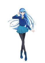 龍咲海（CV：大久保瑠美）。勝ち気でクールな性格だが仲間思いで情に厚い一面も。英語とフェンシングが得意な中学2年生。セフィーロを救う「魔法騎士（マジックナイト）」として招喚される。水の力を宿す (c)CLAMP・ST／講談社・TMS・テレビ朝日