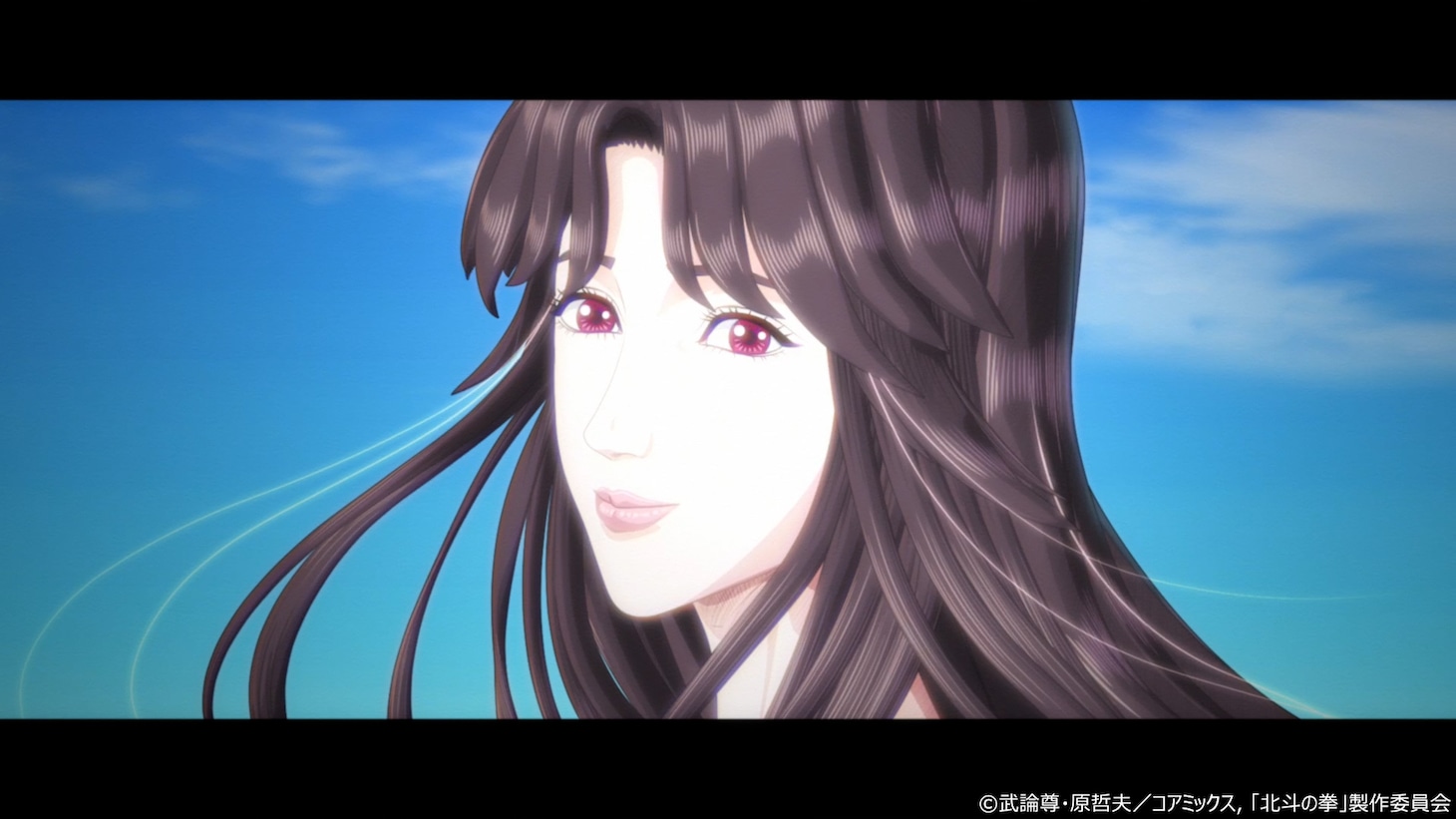 アニメ「北斗の拳 -FIST OF THE NORTH STAR-」ノンクレジットオープニングのカット (c)武論尊・原哲夫／コアミックス, 「北斗の拳」製作委員会