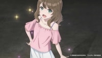 TVアニメ「転校先の清楚可憐な美少女が、昔男子と思って一緒に遊んだ幼馴染だった件」メインPV第1弾より、姫子 (c) 雲雀湯/KADOKAWA/ 「てんびん」製作委員会