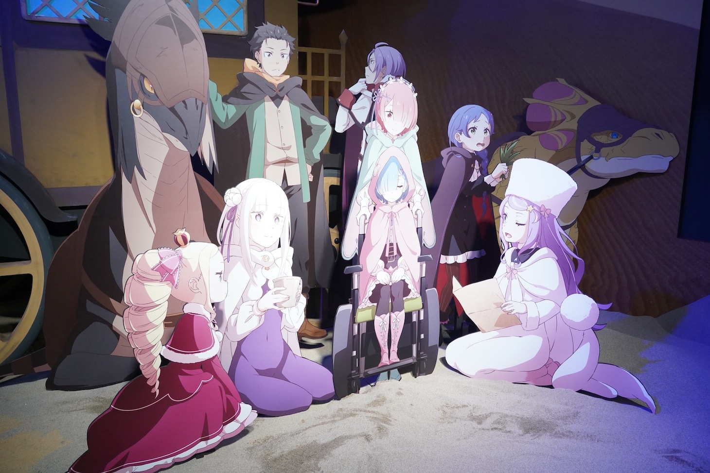 KADOKAWAブースの様子 (c)長月達平・株式会社KADOKAWA刊/Re:ゼロから始める異世界生活4製作委員会