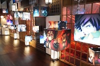 アニプレックスブースの様子 (c)吾峠呼世晴／集英社・アニプレックス・ufotable