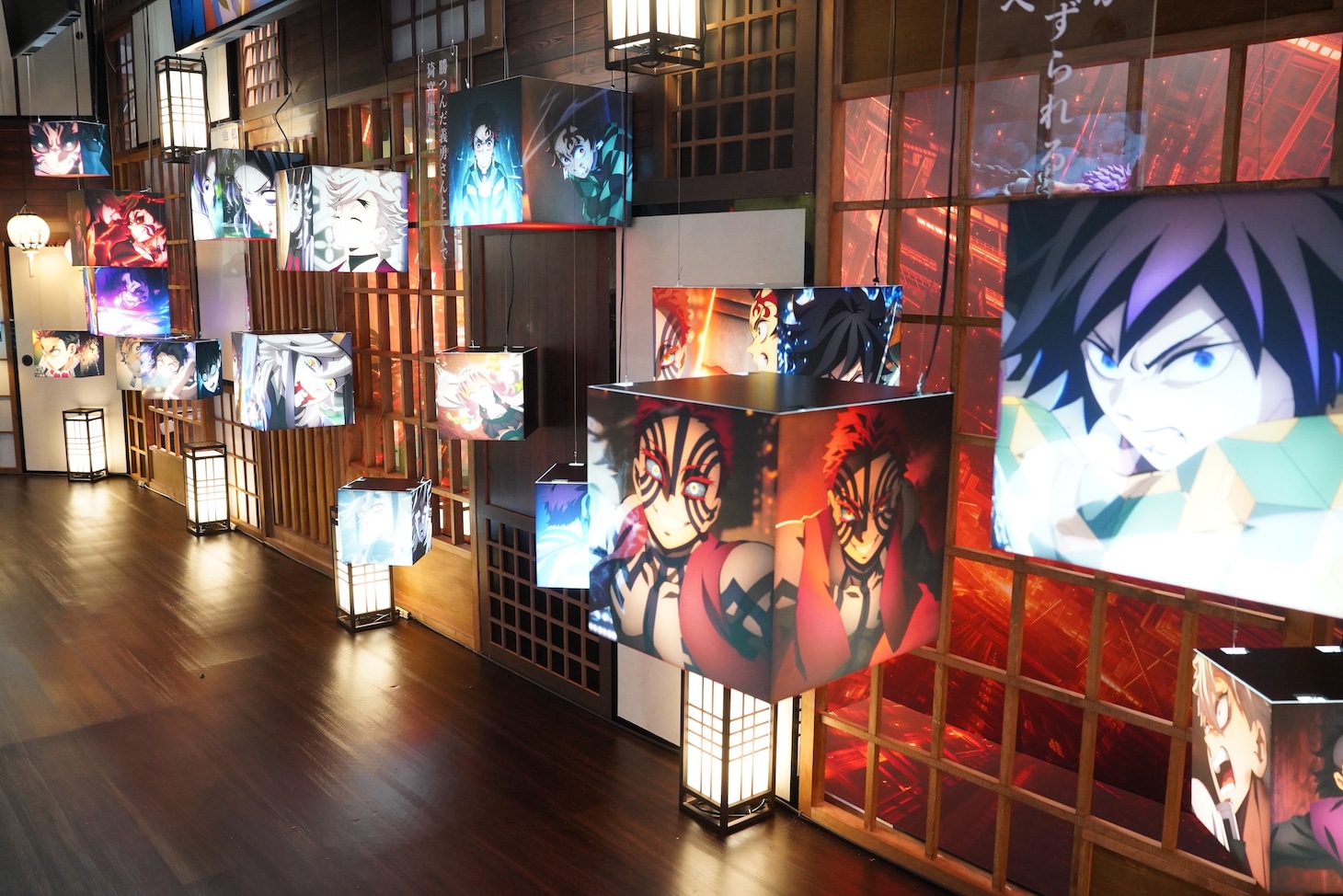 アニプレックスブースの様子 (c)吾峠呼世晴／集英社・アニプレックス・ufotable