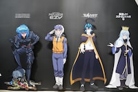 バンダイナムコフィルムワークスブースの様子