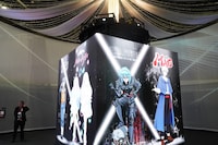 バンダイナムコフィルムワークスブースの様子