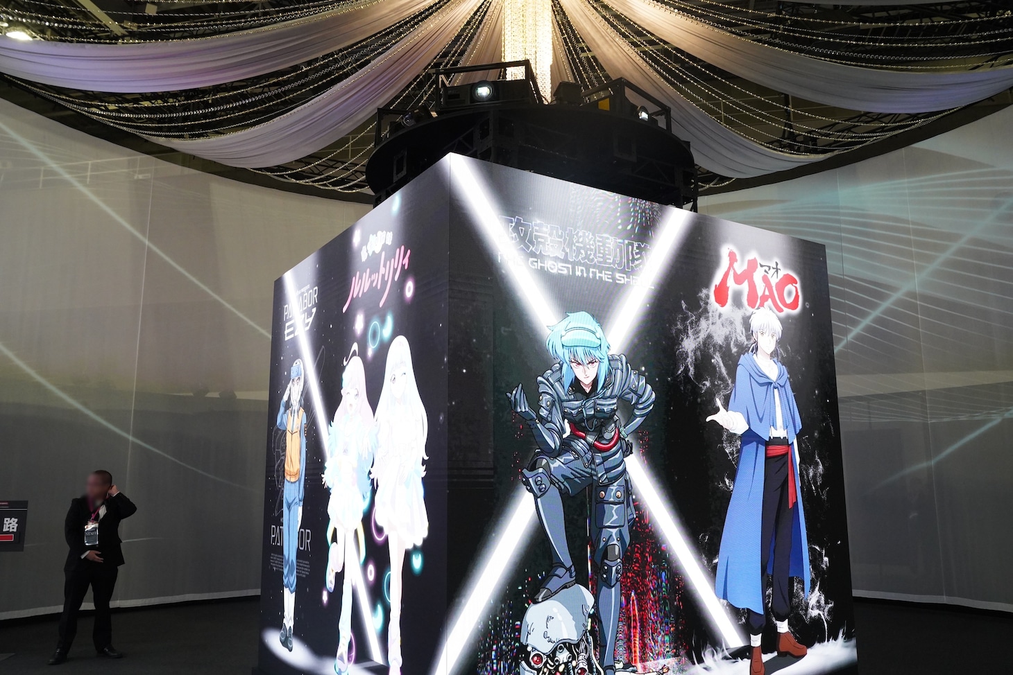 バンダイナムコフィルムワークスブースの様子