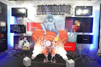 バンダイナムコフィルムワークスブースの様子