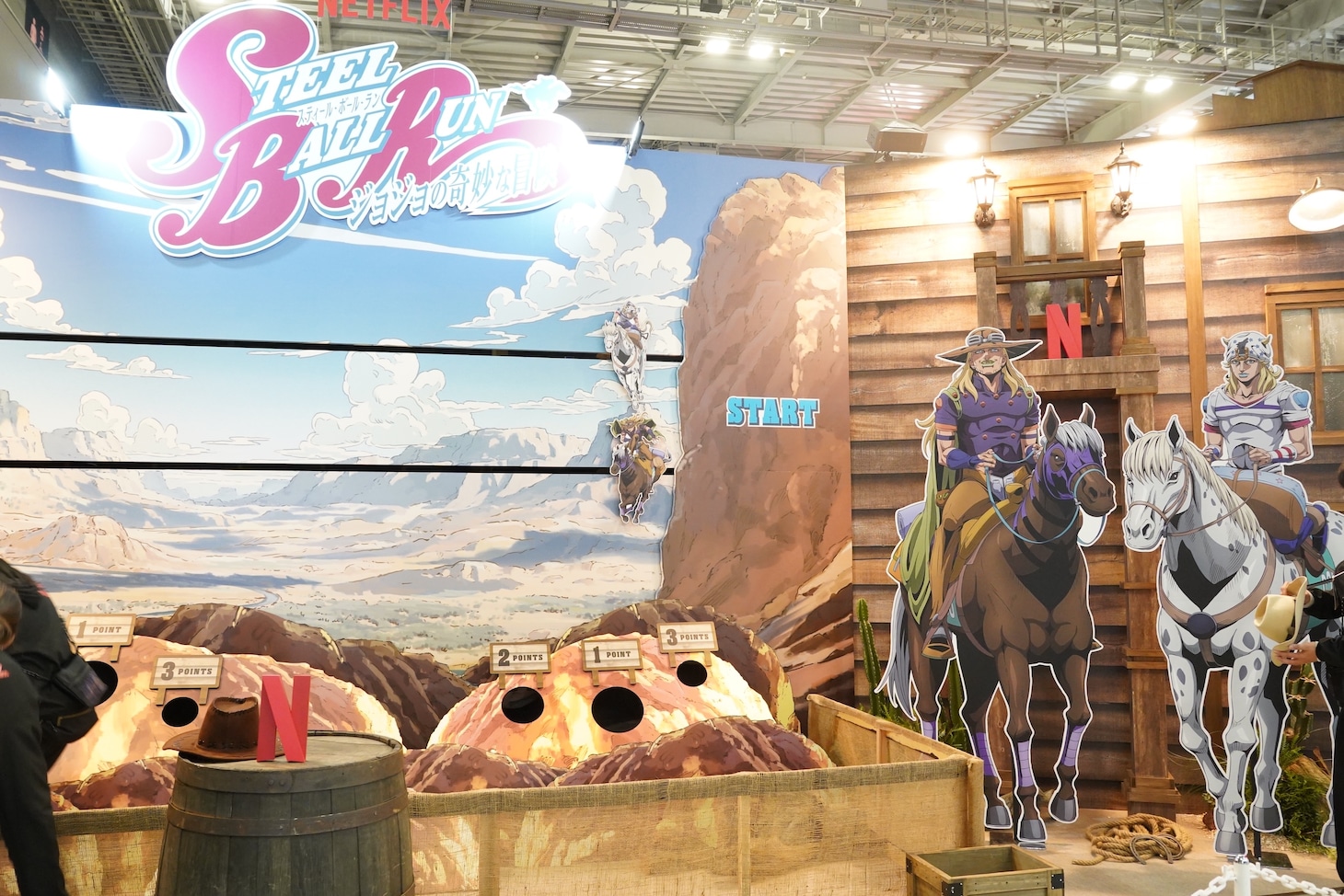 Netflixブースの様子