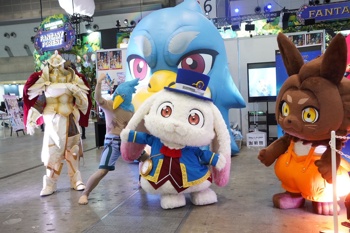 「シャングリラ・フロンティア」ブースの様子