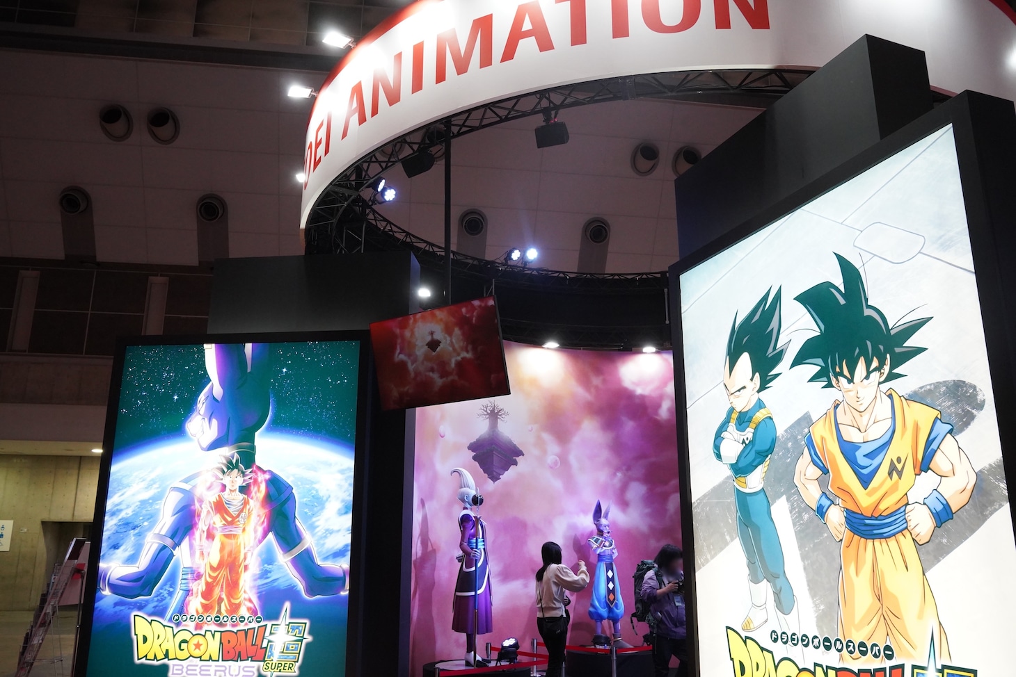 東映アニメーションブースの様子