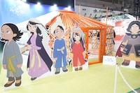 サイバーエージェントアニメブースの様子