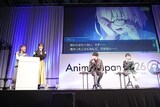 「Fate/Grand Order スペシャルステージ ～Road to 終章 After-Party～」の様子。左から森遥香、日比優理香、千葉翔也、石谷春貴