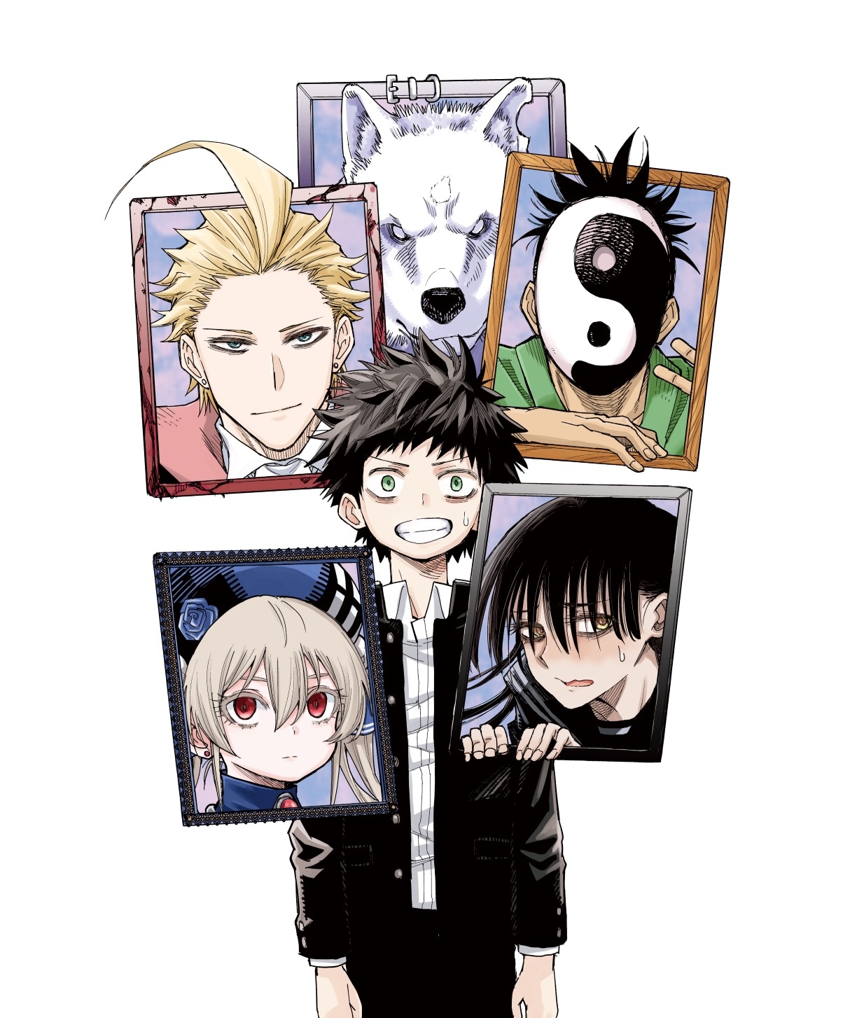 「ロクのおかしな家」のカラーカット (c)中村充志／集英社