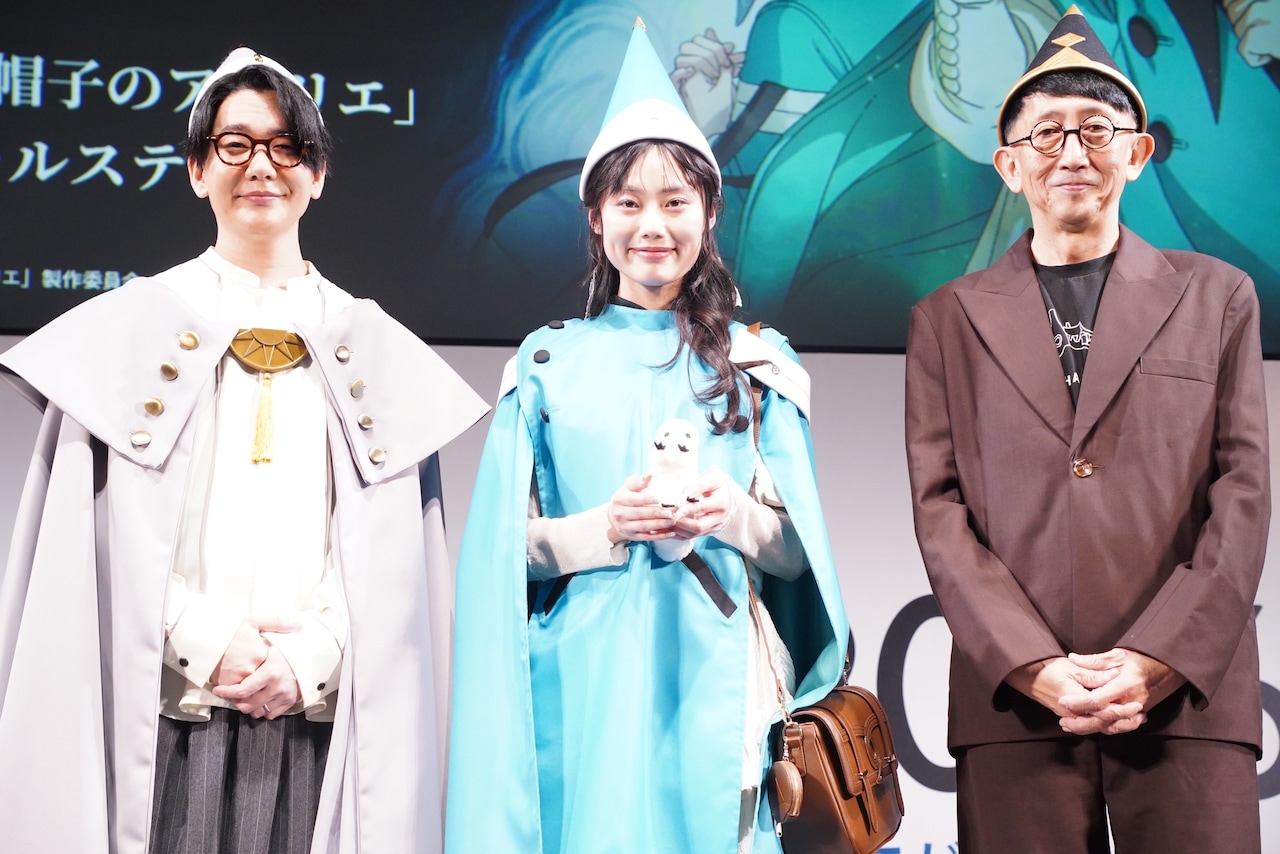 「とんがり帽子のアトリエ」花江夏樹＆本村玲奈はリアル師弟関係、導かれたキャスティング