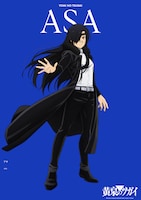 TVアニメ「黄泉のツガイ」アサのキャラクタービジュアル