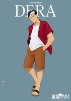 TVアニメ「黄泉のツガイ」デラのキャラクタービジュアル