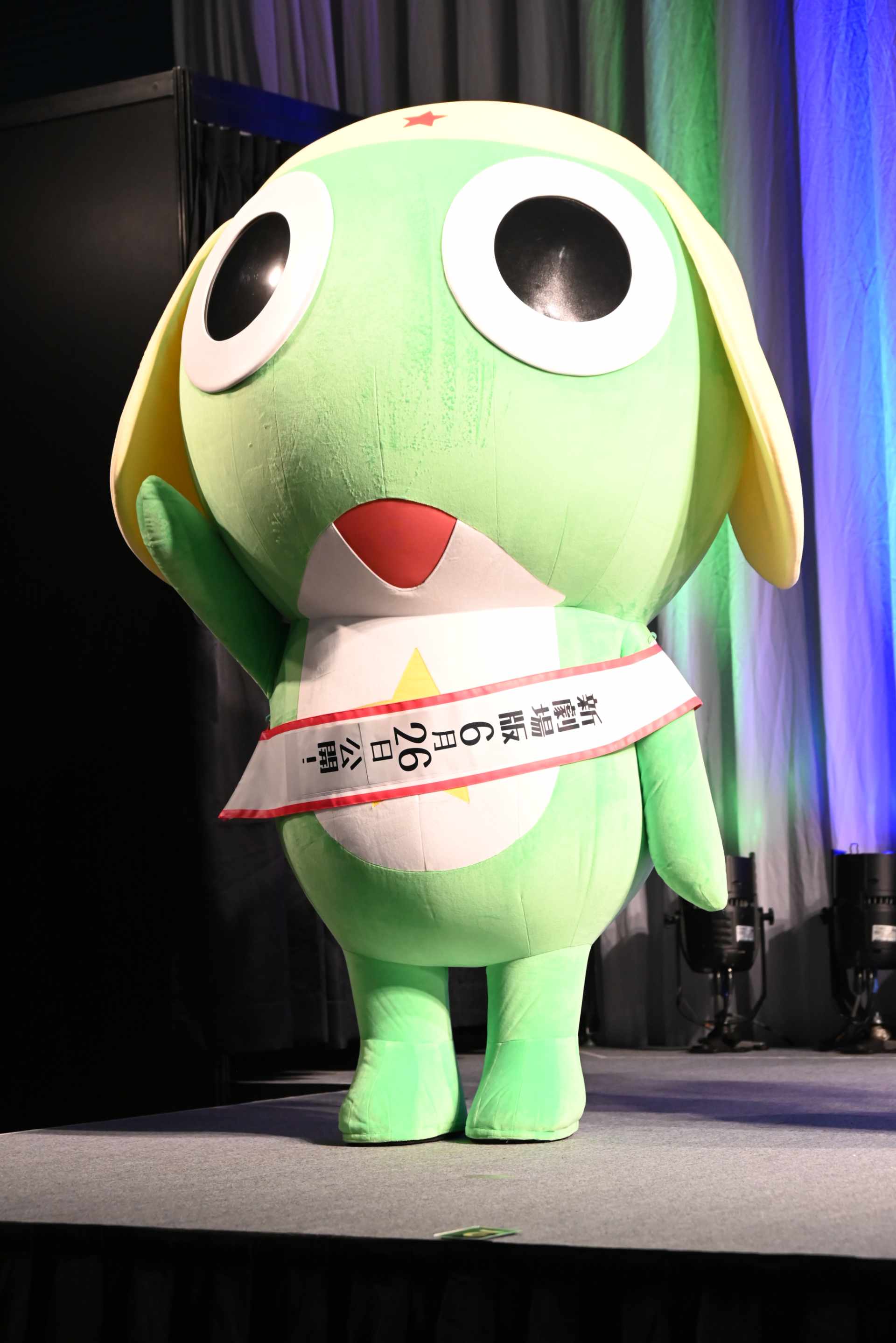 【非売品】ケロロ軍曹アフレコ台本・渡辺久美子直筆サイン・追崎史敏直筆イラスト色紙 ケロロ軍曹」渡辺久美子がファンの愛を再確認、あのは粗品の歌唱を