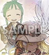 「劇場版総集編メイドインアビス【後編】放浪する黄昏」の入場特典の、つくしあきひと描き下ろしミニ色紙