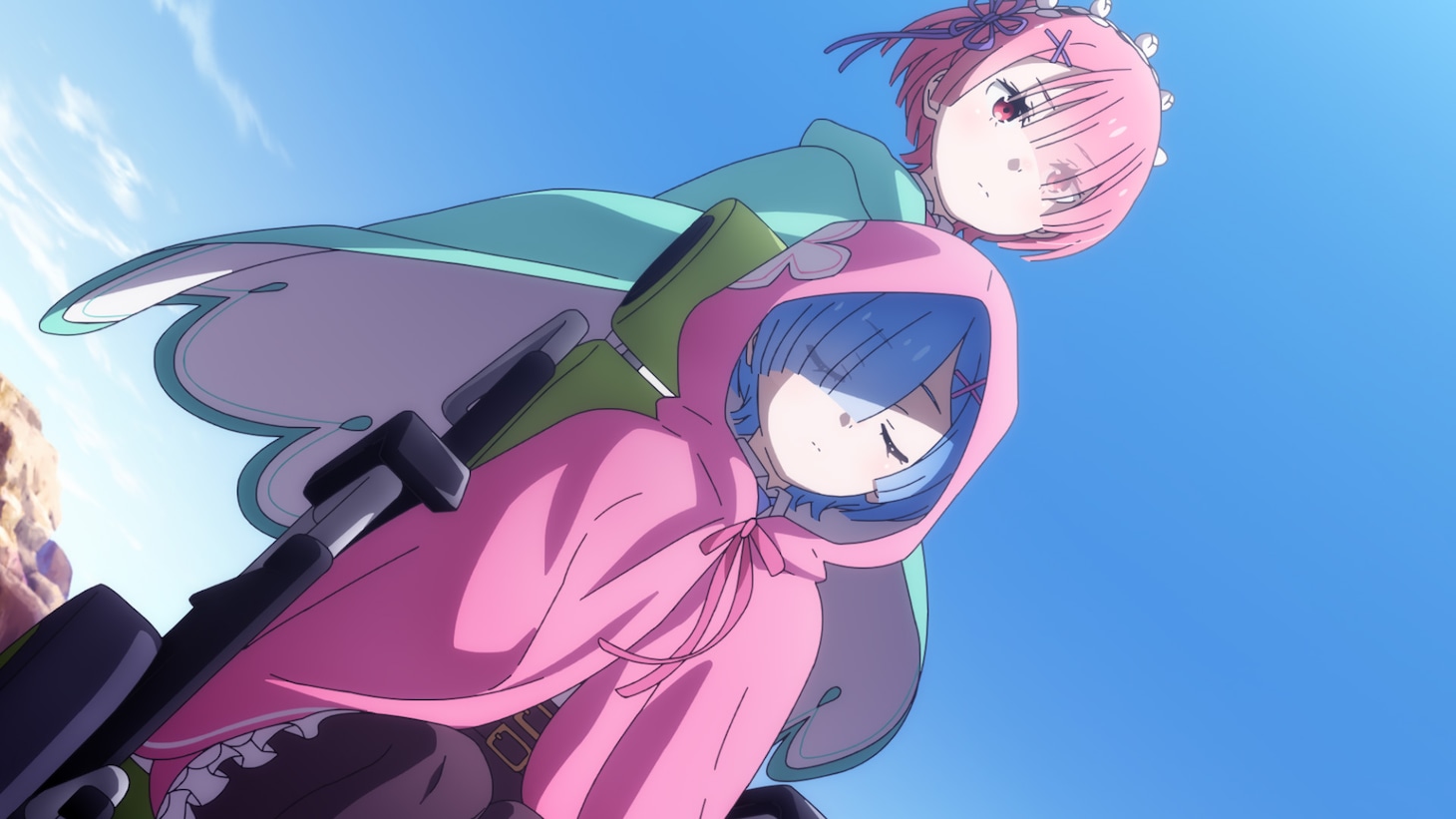 TVアニメ「Re:ゼロから始める異世界生活」4th seasonのノンクレジットオープニング映像の場面カット