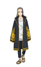 今牛若狭（CV：立花慎之介）のキャラクタービジュアル (c)和久井健・講談社／アニメ「東京リベンジャーズ」製作委員会