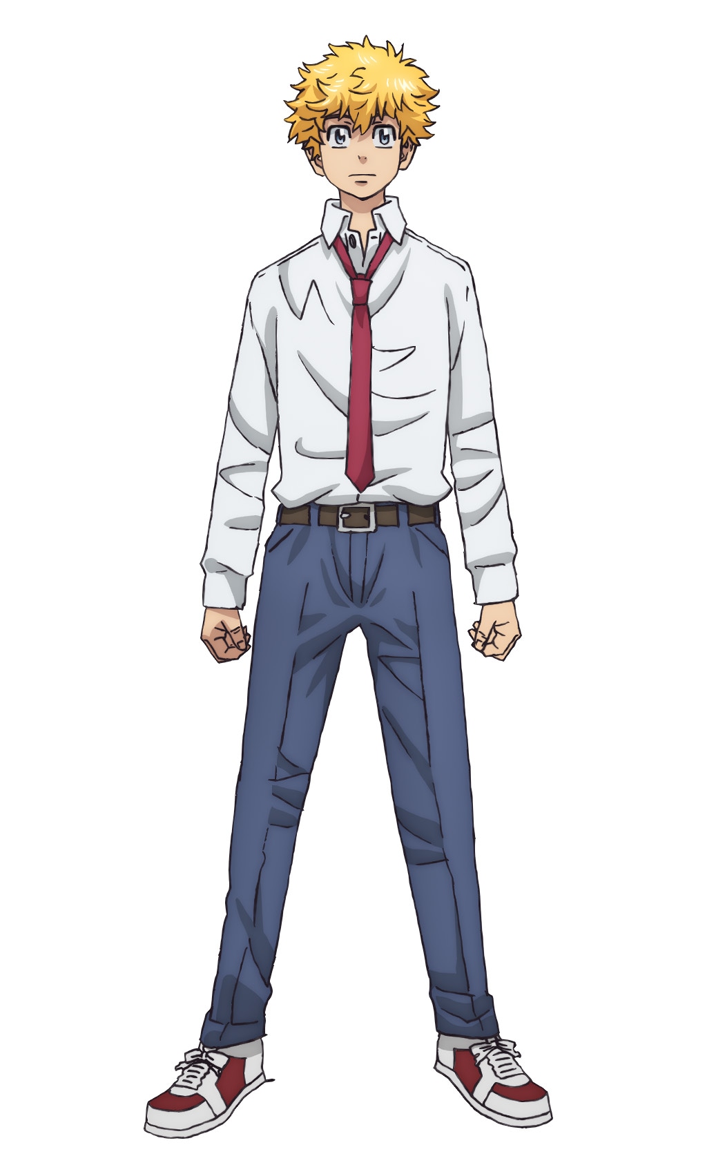 花垣武道（高校生）のキャラクタービジュアル (c)和久井健・講談社／アニメ「東京リベンジャーズ」製作委員会