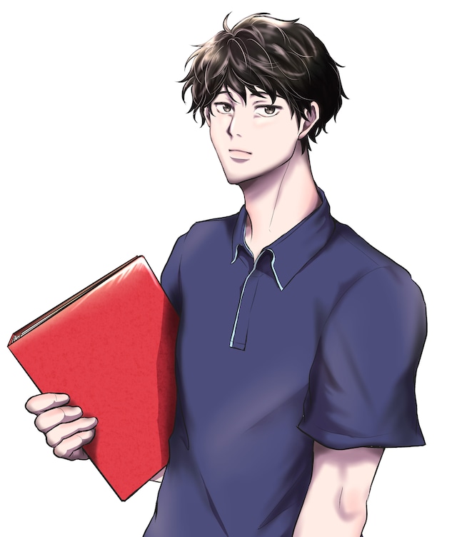 「アオのひと～こどもとおとなの発達支援員 神崎歩～」カラーイラスト