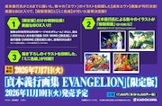 “「貞本義行画集 EVANGELION」【限定版】”告知画像　イラスト／貞本義行　(c)カラー