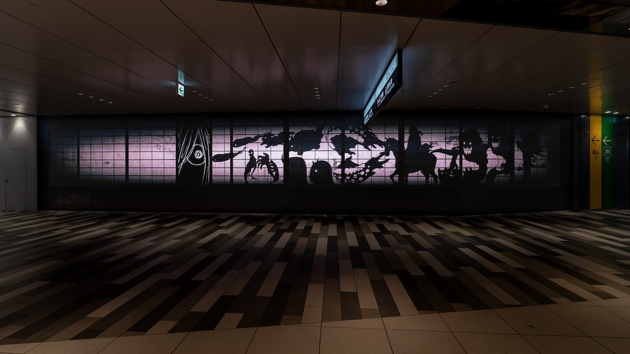 「黄泉のツガイ」東京都内＆関西主要エリアに大型広告が出現、4月5日まで