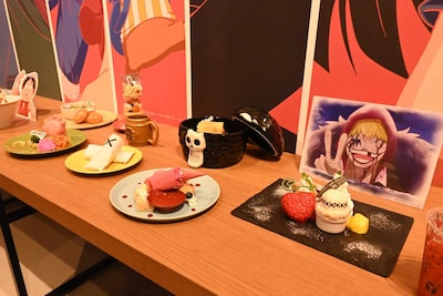 「ONE PIECE CAFE GENE」第2弾メニューのフード、デザート