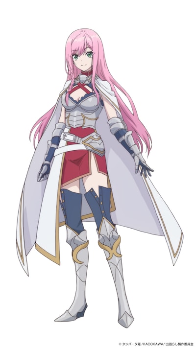 エルナ・フォン・アムスベルグ（CV：内田真礼）。アードラシア帝国近衛騎士団の部隊長にして、「初代勇者の再来」と謳われるほどの実力を持った、聖剣・極光（アウローラ）を使いこなすアルノルト・レオナルトの幼なじみ。アルノルトには厳しいが、実はその力を認めており、兄弟をサポートする