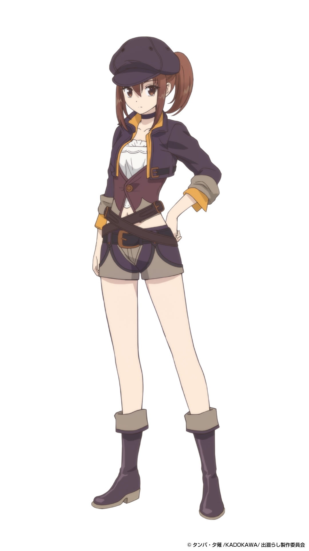 リンフィア（CV：本渡楓）。南部の流民の村出身の、冒険者ギルドに所属する若きA級冒険者の少女。帝国南部で発生した「ある特徴を持った子供を狙う人攫い」から家族を救うため、アルノルトたちに事態の解決を直訴。交換条件として陣営に加わり、フィーネの専属護衛などに協力することになる