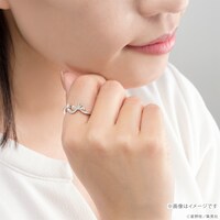 「【D.Gray-man】モチーフリング アレン・ウォーカー」着用イメージ