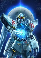 A’sまりあによるガンダムF91の描き下ろしイラスト