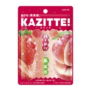 「カジッテ」ストロベリー＆ピーチ味
