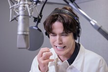 宮野真守のメイキングの様子