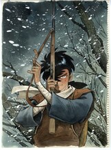 「矢口高雄の世界yaguchitaka1969-2020」に収録されているイラスト