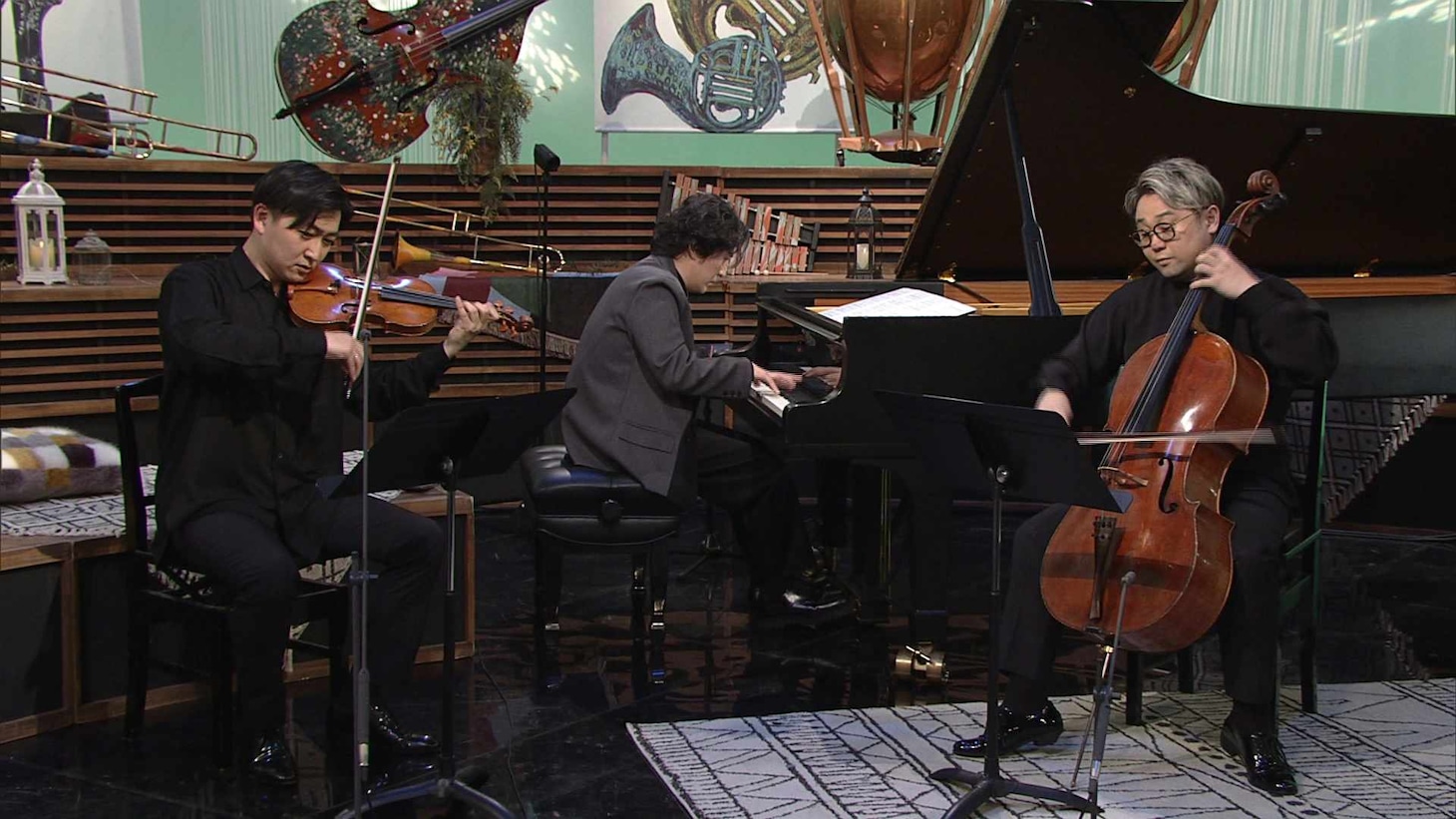 「クラシックTV」の「山寺宏一は、ピアノだ！」回の様子