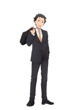 ナツキ・スバル（CV：小林裕介）。主人公の同期で営業課所属