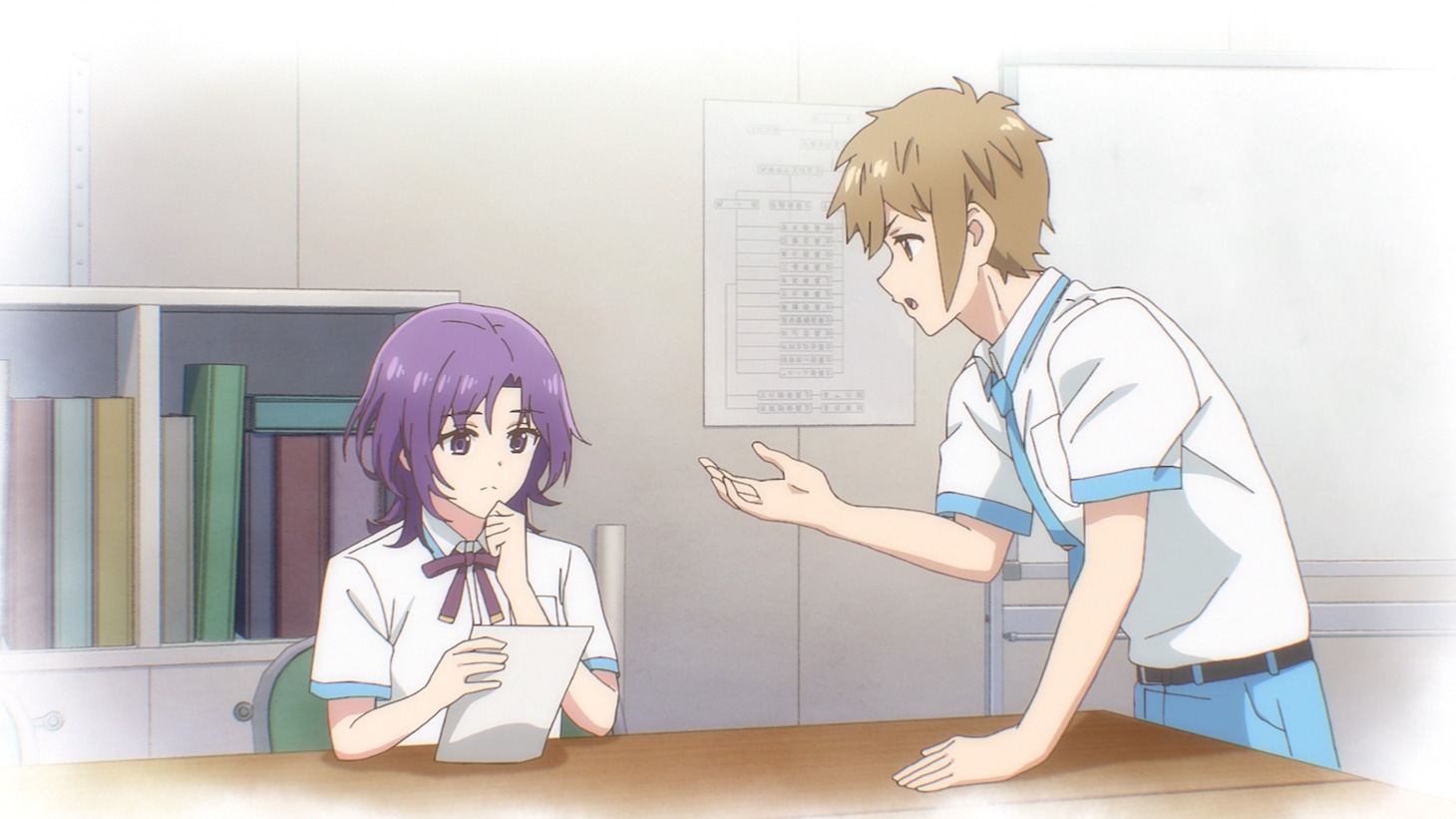 TVアニメ「レプリカだって、恋をする。」第1話の先行カット